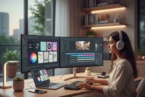 घर बैठे Graphic Design और Video Editing से पैसे कैसे कमाएं