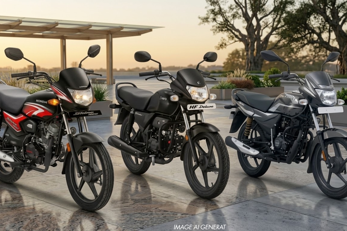 Hero HF Deluxe vs Honda Shine 100 vs Bajaj Platina 100