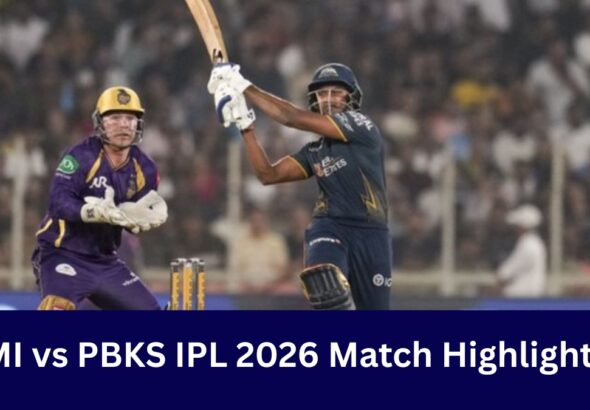 GT vs KKR Highlight: रोमांचक मैच में गुजरात टाइटंस विजयी