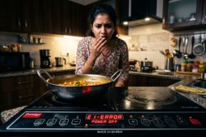 Induction Stove अपने आप बंद क्यों होता है