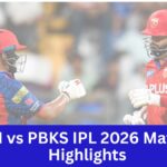 MI vs PBKS IPL 2026 Match Highlights